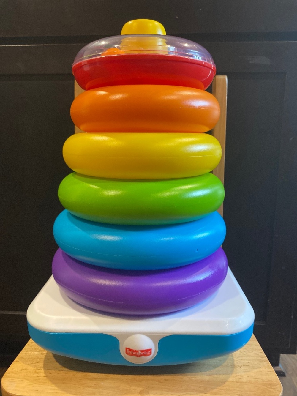 Fisher Price Giant Rock-A-Stack Ring Toy